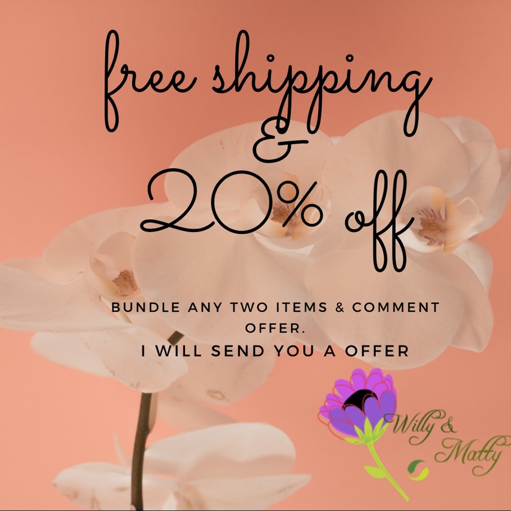 Free shipping & 20% off on bundles
